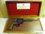 RUGER SUPER BLACKHAWK EARLY MODEL UNFLUTED CYL. MFG. 1959
FACTORY CASED 100% NEW - 2 of 8