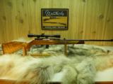 WEATHERBY MARK XXII RIMFIRE DELUXE RIFLE, CLIP FEED WITH WEATHERBY MARK XXII SCOPE
- 1 of 11