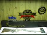 BROWNING MODEL 71 LIMITED EDITION HIGH GRADE CARBINE CAL: 348 WITH EXHIBITION ENGLISH WALNUT 100% NEW IN FACTORY BOX! - 1 of 12