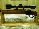 RUGER NO 3 SINGLE SHOT RIFLE CAL: 22 HORNET WITH FACTORY BASES AND RINGS 99%++ - 6 of 10