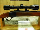 RUGER NO 3 SINGLE SHOT RIFLE CAL: 22 HORNET WITH FACTORY BASES AND RINGS 99%++ - 2 of 10