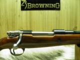 BROWNING BELGIUM SAFARI RIFLE CAL 270 VINTAGE YEAR 1963, WITH KNOCK-OUT FIGURE WOOD, NEW IN FACTORY BOX! - 5 of 12