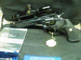 COLT PYTHON HUNTER 357 MAG WITH LEUPOLD SCOPE/ LIKE NEW IN HAIIBURTON CASE - 4 of 11