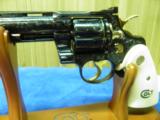 COLT PYTHON 6" BEAUTIFULY ENGRAVED AND GOLD ACCENTS 100% UNFIRED AND CASED - 9 of 10