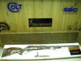 COLT SAUER SPORTING RIFLE CAL:270 BEAUTIFUL FIGURE WOOD 100% NEW IN FACTORY BOX! - 1 of 11