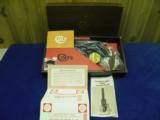 COLT PYTHON 2 1/2" 357 MAGNUM, BLUE, UNFIRED, IN ORGINAL
FACTORY TWO PIECE BOX - 1 of 11