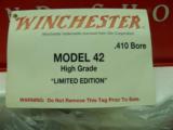 WINCHESTER MODEL 42 HIGH GRADE 