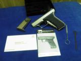 H K P7 M13 CAL. 9MM NICKEL 100% NEW
IN FACTORY CASE WITH EXTRA 13 RD MAG!! - 6 of 9