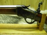 WINCHESTER MODEL 1885 LOW WALL CAL: 22LR WITH TANG SIGHT - 9 of 11