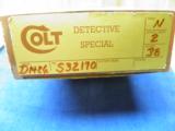 COLT DETECTIVE SPECIAL BRIGHT NICKEL 100% NEW IN FACTORY BOX! - 10 of 10