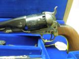 COLT US CAVALRY COMMEMORATIVE SET, TWO COLT MODEL 1860 REVOLVERS, SHOULDER STOCK 100% NEW IN FACTORY WALNUT CASE! - 4 of 11