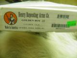 HENRY REPEATING RIFLES GOLDEN BOY LEVER ACTION 22LR OCTAGON BARREL NEW IN BOX! - 10 of 10