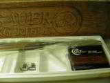 COLT SAUER GRADE IV CAL: 243 WIN. ENGRAVED IN WHITETAIL DEER SCENE, 100% NEW IN FACTORY BOX! - 2 of 12