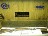 COLT SAUER
GRADE IV GRAND ALASKAN CAL. 375 H/H
ENGRAVED WITH KODIAK BEAR SCENE NEW IN BOX! - 1 of 12