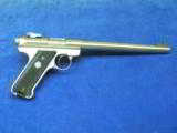 RUGER MARK II CAL: 22LR
10" BULL BARRELTARGET STAINLESS STEEL 100% NEW AND UNFIRED IN FACTORY CASE! - 4 of 9