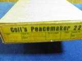 COLT PEACEMAKER SCOUT 22LR/ 22MAG
4 3/4" BARREL 100% NEW AND UNFIRED IN FACTORY BOX! - 9 of 9