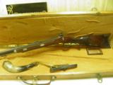 JONATHAN BROWNING MOUNTAIN RIFLE 50 CAL." CENTENNIAL" NEW IN WOOD CASE! - 7 of 10
