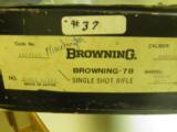 BROWNING MONTANA GAME WARDEN # 37
B78 CAL: 7 REM. MAG 100% NEW IN FACTORY BOX! - 11 of 11