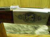 SAVAGE ARMS MODEL 99 CAL. 308 WIN. MANNLICHER WITH BEAUTIFUL ENGRAVING AND GAME SCENES. - 8 of 13