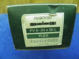 SWAROVSKI 6-24X50 AO 30MM RIFLE SCOPE 99.5% IN FACTORY BOX! - 5 of 5