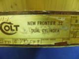 COLT NEW FRONTIER DUAL CYLINDER 22LR/ 22WMR 100% NEW IN FACTORY BOX! - 7 of 7