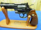 COLT PYTHON 4" BLUE FINISH 99%+
WITH BOX AND PAPER WORK! - 3 of 10