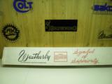 WEATHERBY MARK V DELUXE VARMINTMASTER CAL: 224 100% NEW AND UNFIRED IN FACTORY BOX! - 13 of 13