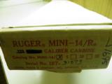 EARLY PRODUCTION RUGER MINI-14
IN HARD TO FIND CAL: 222 REM. RANCH RIFLE 100% NEW IN FACTORY BOX! - 7 of 7