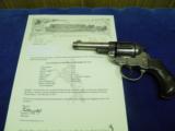 COLT MODEL 1877 LIGHTING CAL: 38 COLT 3 1/2" NICKEL WITH FACTORY LETTER! - 3 of 5
