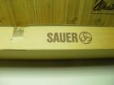 SAUER 90 MODEL SUPREME CAL: 338 WIN. MAG. BEAUTIFUL FIGURE WOOD 100% NEW AND UNFIRED IN BOX! SCARCE CALIBER!! - 15 of 16