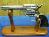 COLT SAA 3RD. GENERATION 45 COLT 4 3/4" NICKEL NEW IN BOX. - 3 of 8