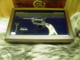 COLT SAA SHERIFF"S MODEL 3" 44-40 / 44SPL. 100% NEW BOX/ CASE,FACTORY LETTER! - 1 of 10