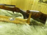 WEATHERBY MARK V DELUXE VARMINTMASTER CAL: 224, 26" BARREL GERMAN MANF: "EXHIBITION" GRADE WOOD, NEW AND UNFIRED IN BOX!!!! - 10 of 13