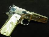 COLT MKIV SERIES 80 GOLD CUP NATIONAL MATCH, 45 ACP "ULTIMATE" BRIGHT STAINLESS STEEL - 8 of 8