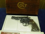 COLT TROOPER MKIII
CAL: 22LR. 4" BARREL, BLUED FINISH, WITH FACTORY CORRECT BOX., MATCHING END LABEL. - 2 of 11