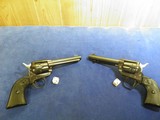 PAIR OF COLT SINGLE ACTION FRONTIER SCOUTS, ONE 22LR, AND ONE 22WMR. - 5 of 6