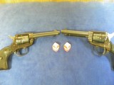 PAIR OF COLT SINGLE ACTION FRONTIER SCOUTS, ONE 22LR, AND ONE 22WMR. - 6 of 6