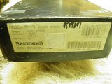 BROWNING MODEL 71 HIGH GRADE RIFLE CAL. 348 WIN. 100% NEW AND UNFIRED IN FACTORY BOX! BEAUTIFUL FIGURE WOOD! - 13 of 14