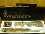 BROWNING MODEL 12 HIGH GRADE V 20GA. "BEAUTIFUL FEATHER FIGURE" WOOD 100% NEW IN FACTORY BOX! - 1 of 8