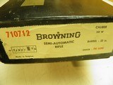 BROWNING BAR SEMI-AUTO GRADE 2 BELGIUM CAL: 243 WIN. LIKE NEW IN FACTORY BOX! - 9 of 10