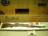 WEATHERBY MARK XXII RIMFIRE DELUXE 22LR.
TUBE FEED "BEAUTIFUL FIGURE WOOD"
NEW IN FACTORY BOX! - 1 of 12
