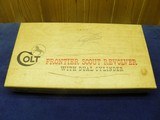 COLT FRONTIER SCOUT DUAL CYLINDER IN BOX! - 1 of 7