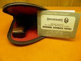 BROWNING FULL BELGIUM HI-POWER IN 9MM NEW AND UNFIRED IN BROWNING BLACK PISTOL CASE ! - 7 of 7