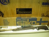 "VERY RARE"
SAKO FINNBEAR EURO CLASSIC IN CAL: 7 X 64 NEW AND UNFIRED IN SAKO
EURO BOX!! - 1 of 14