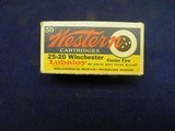 WESTERN 25-20 WINCHESTER AMMO, - 1 of 1