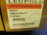 LEUPOLD VX -6
7-42 X56MM 100% NEW IN BOX - 5 of 7