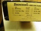BROWNING LIMITED EDITION HIGH GRADE BBR ELK RIFLE 100% NEW AND UNFIRED IN FACTORY BOX! - 14 of 14