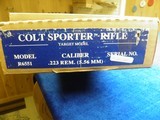 colt sporter match hbar pre ban new in factory box!!