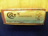 COLT DIAMONDBACK CAL; 38 SPL. BRIGHT NICKEL NEW IN BOX! - 9 of 9