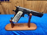 COLT 1911 CUSTOM SHOP LIMITTED TALO MEXICAN HERITAGE ENGRAVED! - 3 of 7